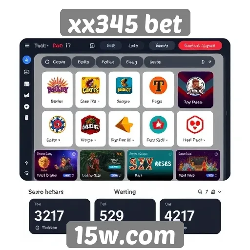 Interface do usuário do xx345 bet é amigável